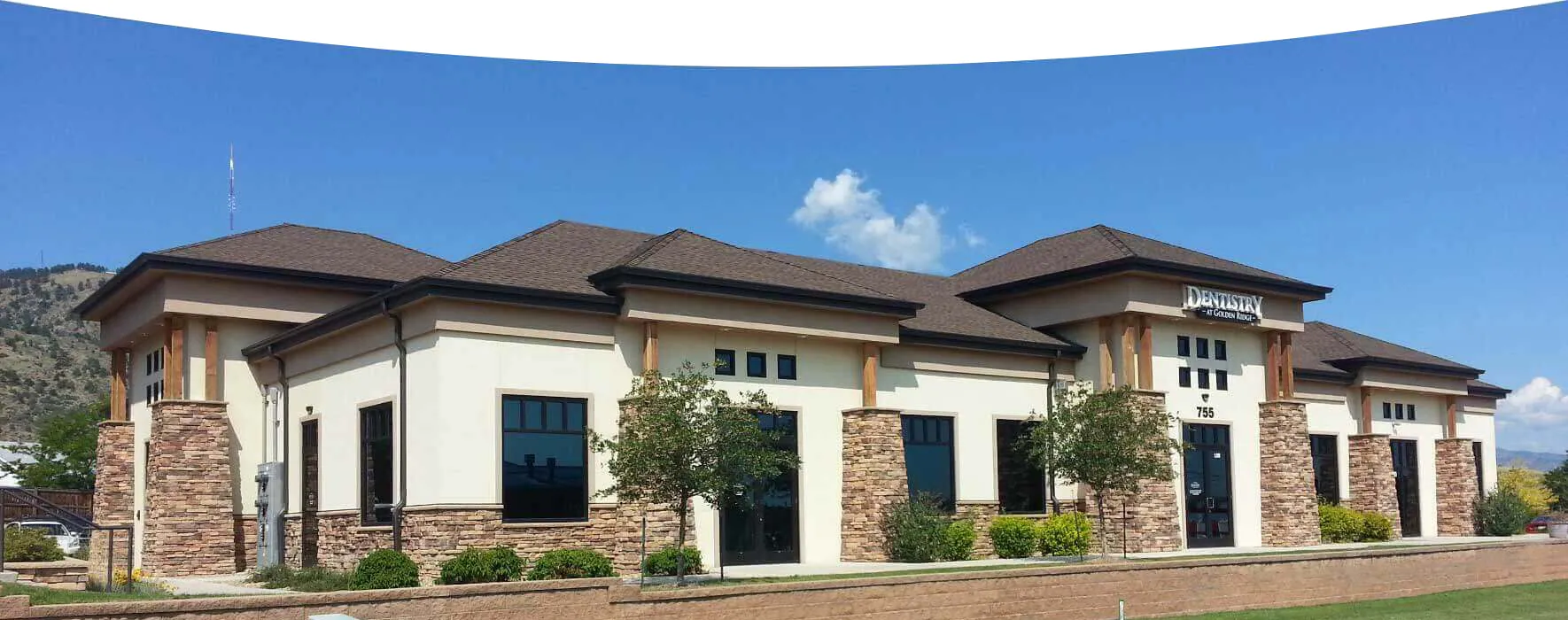 The Dentistry at Golden Ridge building at 755 Heritage Road in Golden, Colorado